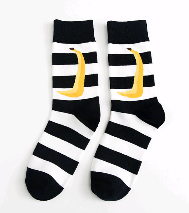 British Style Cotton Couple Long Tube Socks (Unisex)