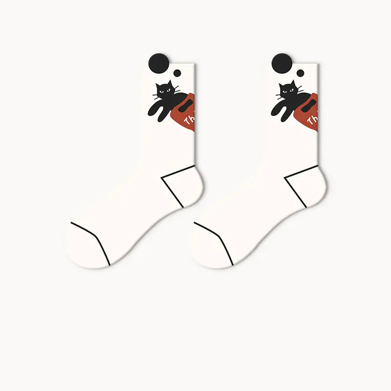 Couple's Cotton Tube Socks for Birkenstock Style