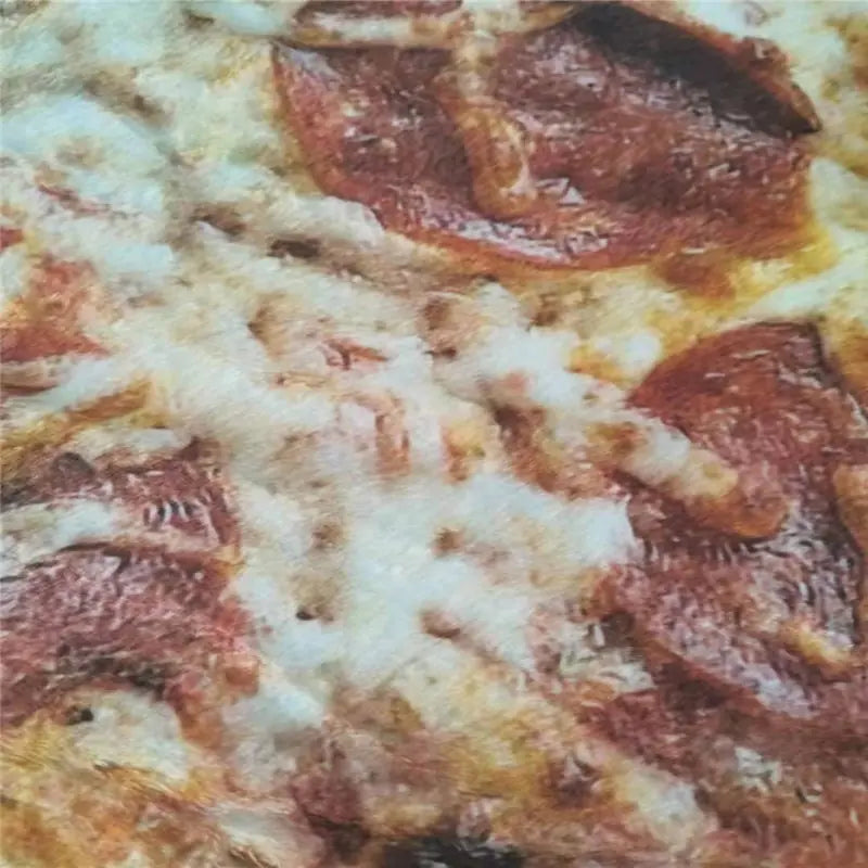 Round Pizza Blanket