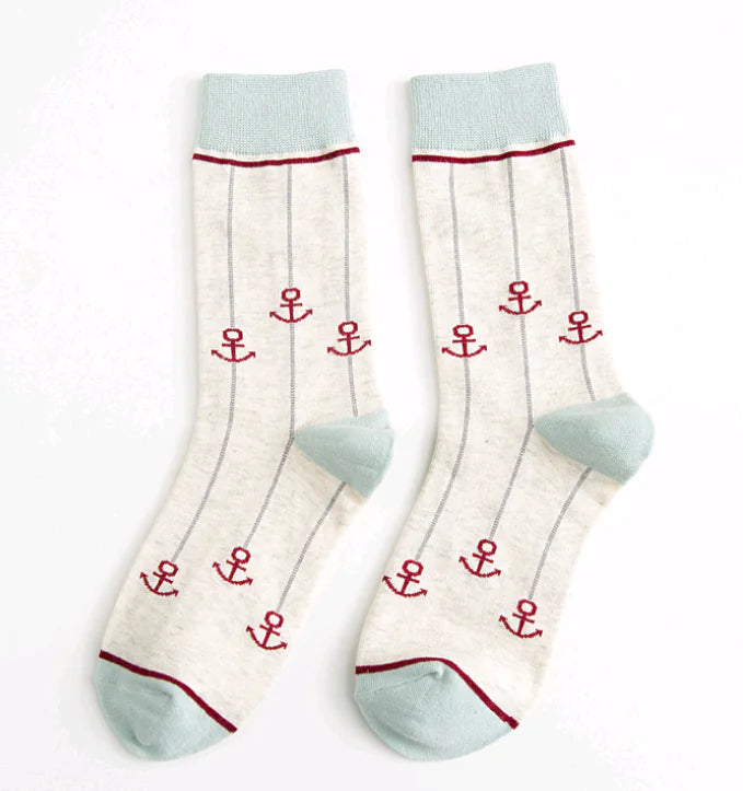 British Style Cotton Couple Long Tube Socks (Unisex)